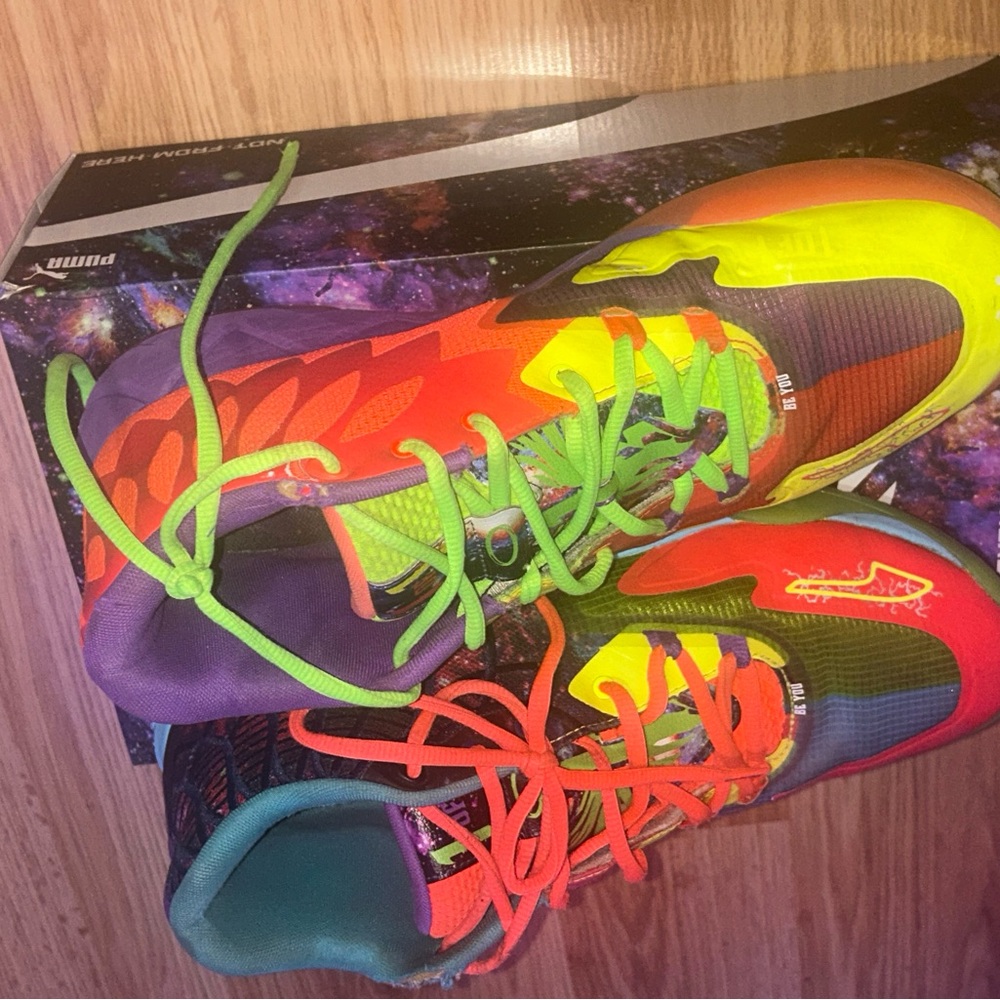 Puma Melo M.B.01 “Not From Here” Size 13 Basketball Shoes - Picture 12 of 13